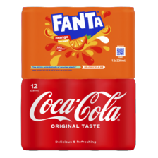 Coca-Cola of Fanta
